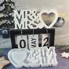Silicone Love Sign Resin Mould Handmade Love Sign Stand Ornament Silicone Mold for Personalized Wedding Decors