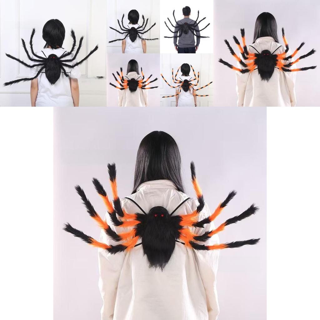 Spinnenkostuum Accessoire Met Vleugels En Zakken Voor Halloweenfeesten En Cosplay
