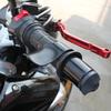 Bequeme Handauflage Zuverlässige Motorrad-Gasgriffhilfe Stilvoller Motorrad-Lenkergriff Kunststoff für Motorrad
