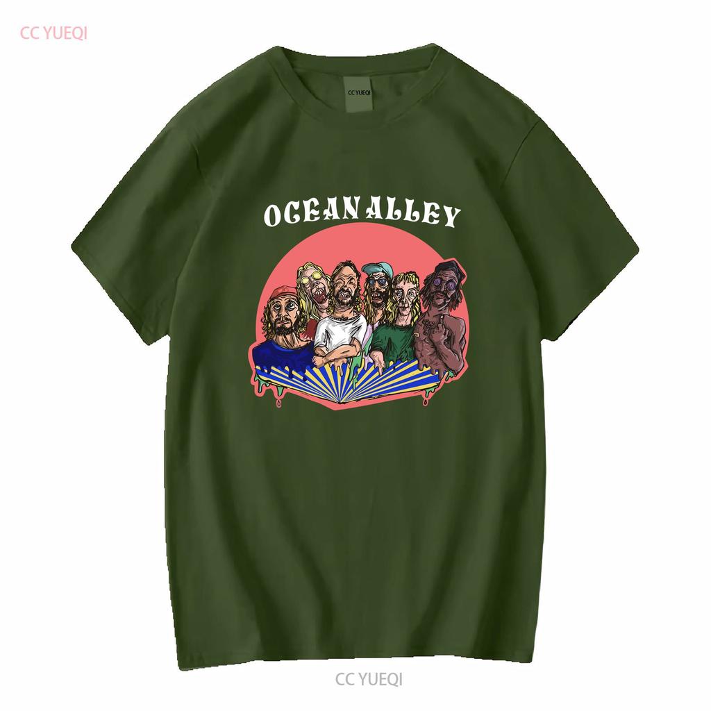 New Hello Summer Tour Ocean Alley T Shirt Black S 5xl Ut316 Vintage Washed Top For Everyday Wear Versatile Stylish
