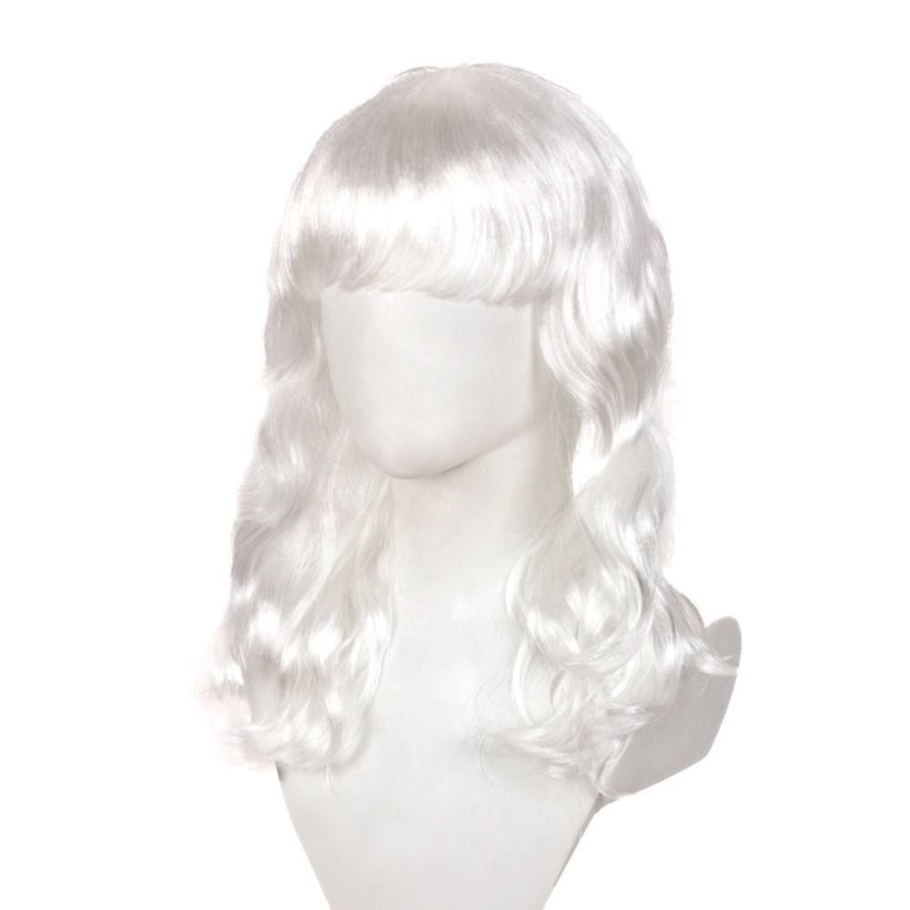 Harajuku Orange Blue Gold Grey Curly Wigs Synthetic Women Layered Wigs  Role-playing