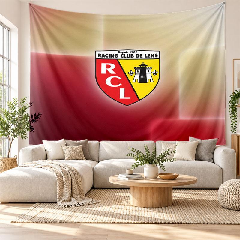 Lens FC Wall Tapestry, Soft Fabric Wall Hanging, Decorative Backdrop For Bedroom Home Wall Art