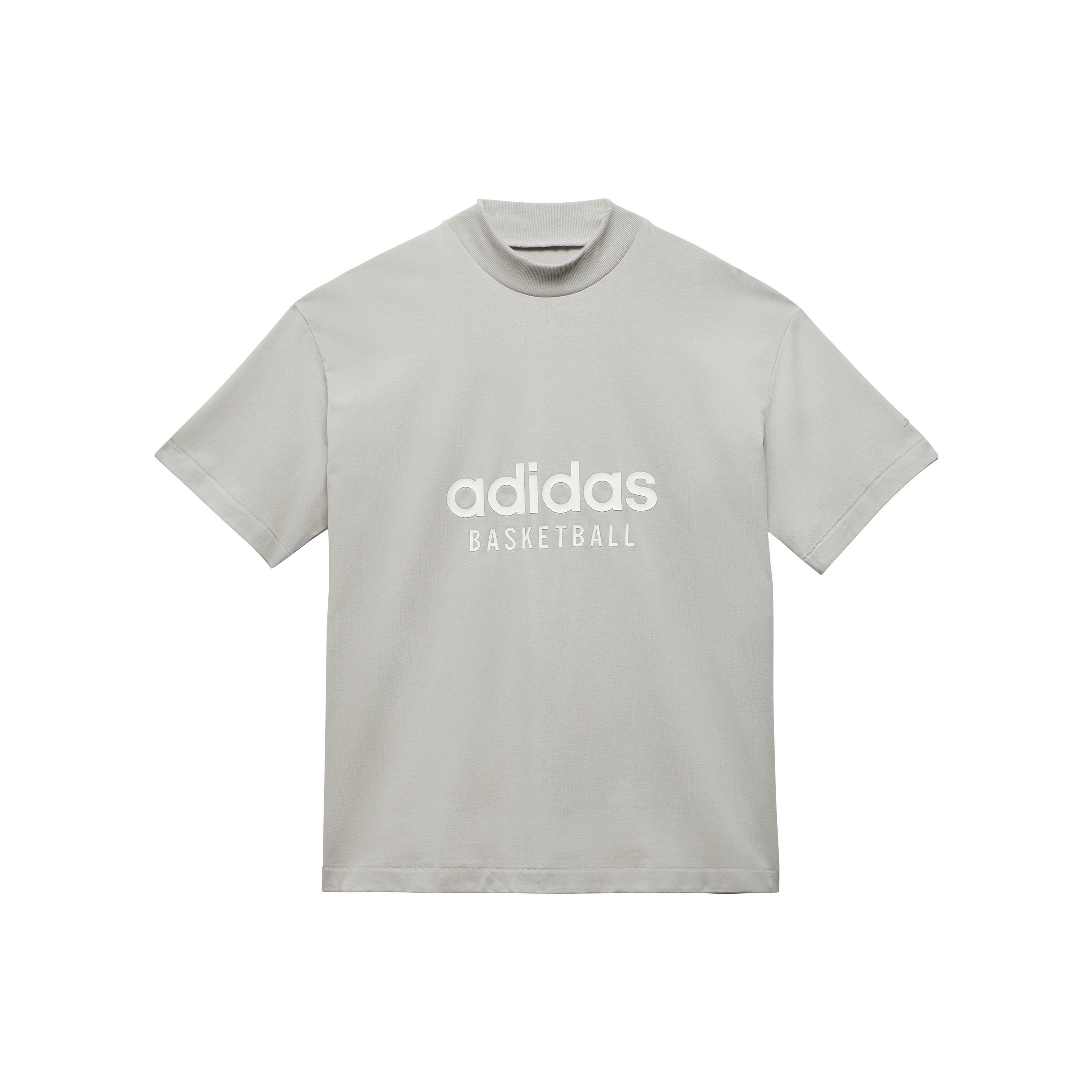 adidas Basketball T-shirt Grey Men s IA3447 M