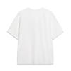 Li-Ning Hand-Painted Large Logo Print Loose Comfortable Versatile Short Sleeve T-Shirt Men Tops White AHSU745-2