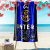Name Custom INTER Print Beach Towel, Large Soft Quick Dry Towel for Beach Camping Swimming