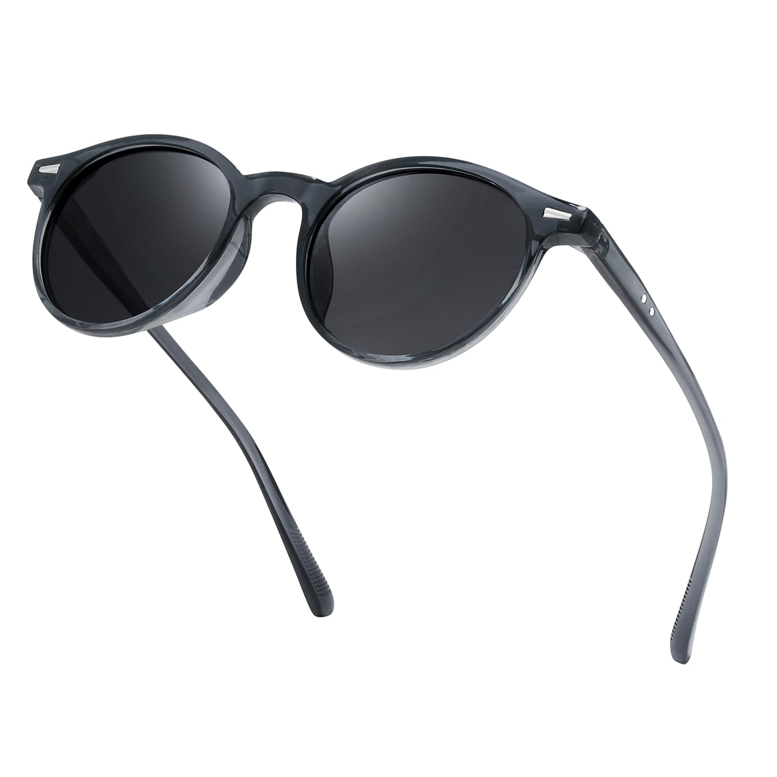 

[FEISEDY] Polarized Sunglasses, Ultra-lightweight (21g), Stylish, Popular, for Driving, Hiking, Fishing, Travel, UV400 Protection, Unisex, Round