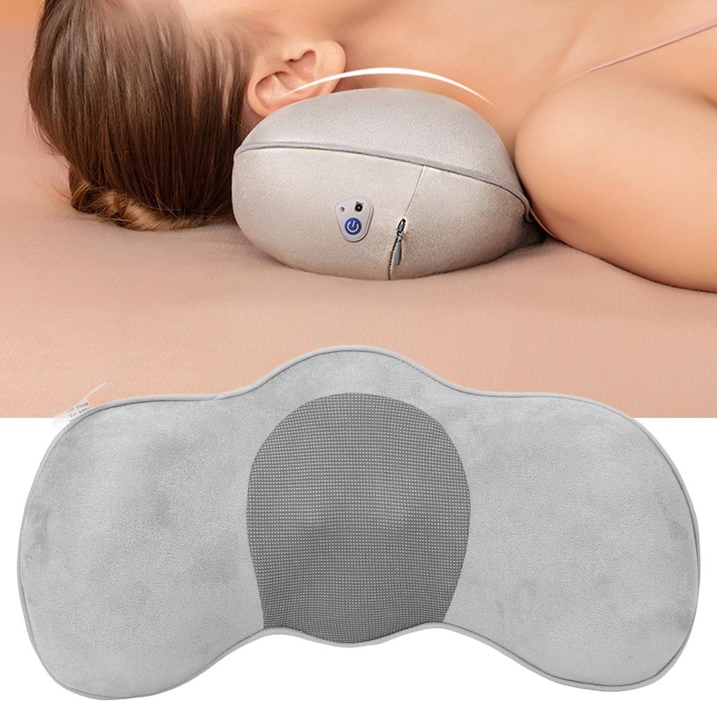 Electric Neck Massage Pillow 15mins Intelligent Timing Cervical Shoulder Kneading Massager