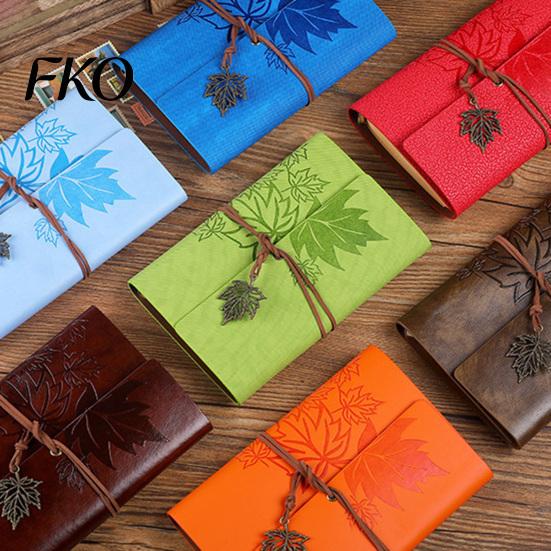 Daily Writing Notebook Vintage Faux Leather Journal, Refillable for Travel Office Writing, A5 Size Lined Blank Dairy Planner, Gift Men & Women