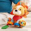 Soft And Colorful Plush Stuffed Toy For Infants With Multiple Textures And Teether For Sensory Play