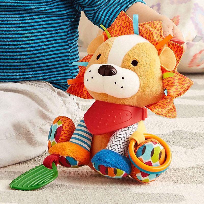 Baby Educational Toys Plush Stuffed Toy Stroller Hanging Animals Infant Mobile