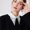 Autumn Lapel Fake Collar For Women Detachable Lapel Shirt Collar Girls Removable Half Shirt False Blouse Neck Collar