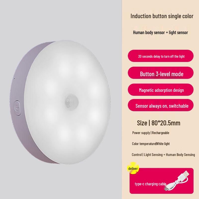 USB Rechargeable Motion Sensor Cabinet Light