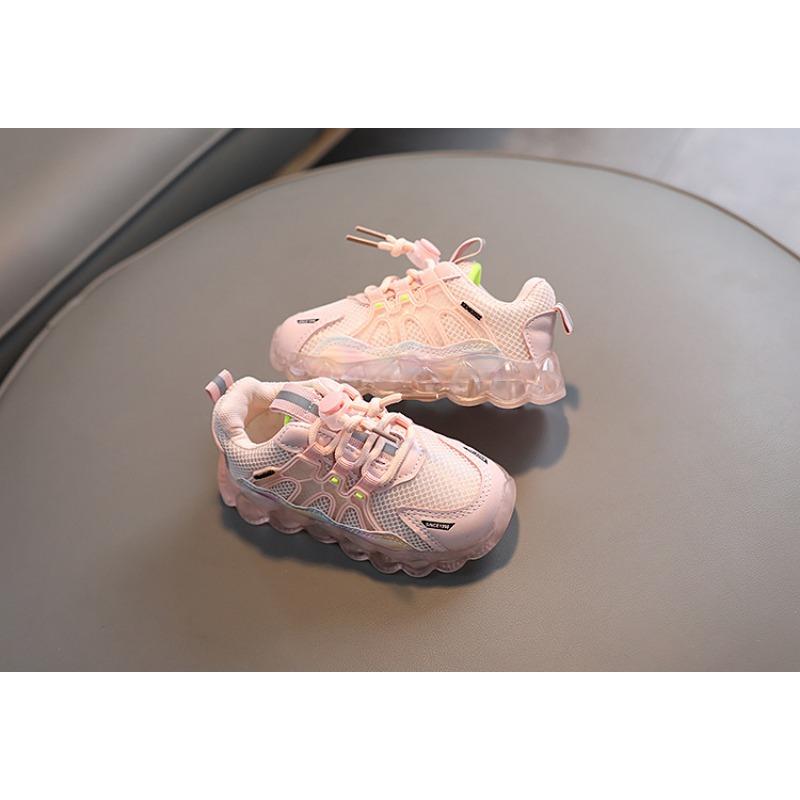 Kids Breathable Led Flashing Casual Sports Sneakers For Boys And Girls