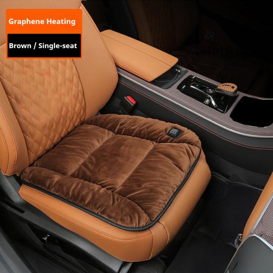 12V Heated Car Seat Cushion Comfortable Long Drive Comfort Cushion Universal Cushion for Automotive