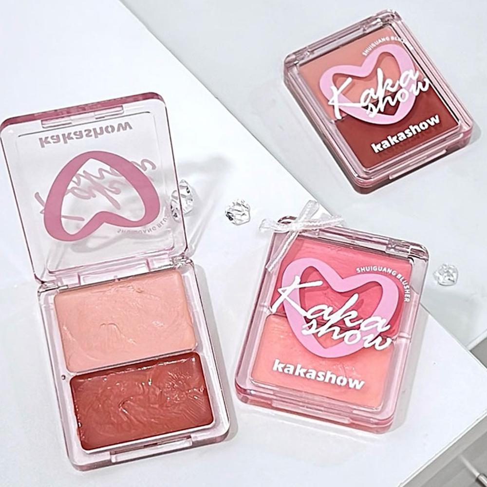 Kakashow Dewy Cream Blush 10g Lightweight Natural Glow Longlasting Buildable Cheek Tint For All Skin Tones