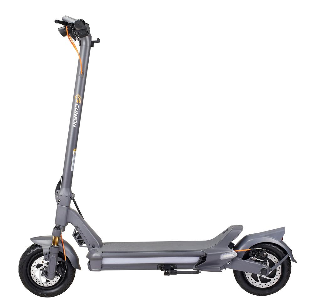 CUNFON RZ800 Adult City Folding Electric Scooter 1000W Motor 48V18A Battery 10.5 Inch Off-Road Tires Mountain EScooter