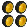 4pcs RC Front Rear Tires and Wheels with 17mm Hex for 1Celsius8 RC Off Road Car Upgrade Parts