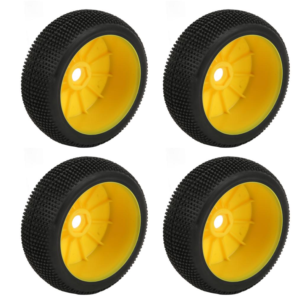 4pcs RC Front Rear Tires and Wheels with 17mm Hex for 1Celsius8 RC Off Road Car Upgrade Parts