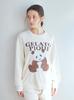 Gelato Pique Panda JQD Pullover PWNT251094 OWHT Free Size Women's