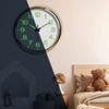 Yousheng Wall Clock Glowing Silent Luminous Easy-to-Read Bedroom Living Room Minimalistic Wall Clock for Elderly