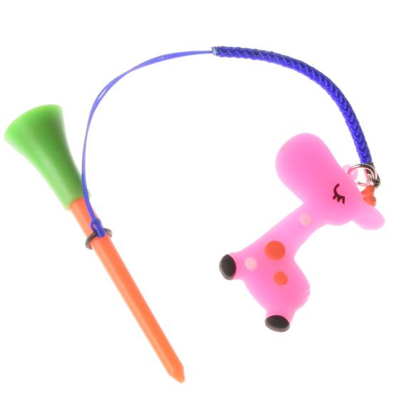 Golf Tee High Stability Cartoon Compact Handmade Different Rope Prevent Loss Golf Ball Holder for Outdoor