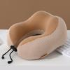 Travel hump plane pillow, aviation cervical spine u-shaped pillow, simple striped neck pillow