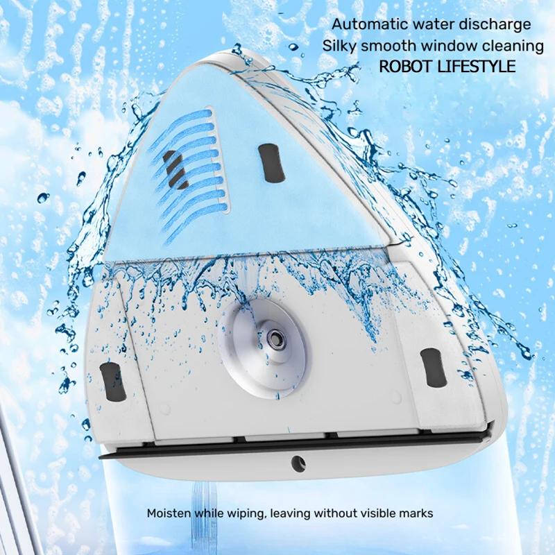 Magnetic Window Glass Cleaner Household Double-sided Special Anti Fall Class 3-35mm Adjustable Window Clean Tool for Home Office