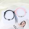 Heart Magnet 100 Languages I Love You Couple Bracelets Set Of 2 For Men Women Friendship Rope Jewelry