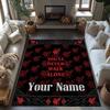 Liverpool Fc Customize Text Floor Mat Suitable For Balcony Dormitory Bedrooms Hallway Antislip Rug Decorate Offices Gift For Festivals