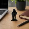 Desk Decoration 3D Printed Grim Reaper Statue Decor, Halloween Figurine, Cute & Spooky PLA Material Toys Ornament, Home Office Shelf Decor