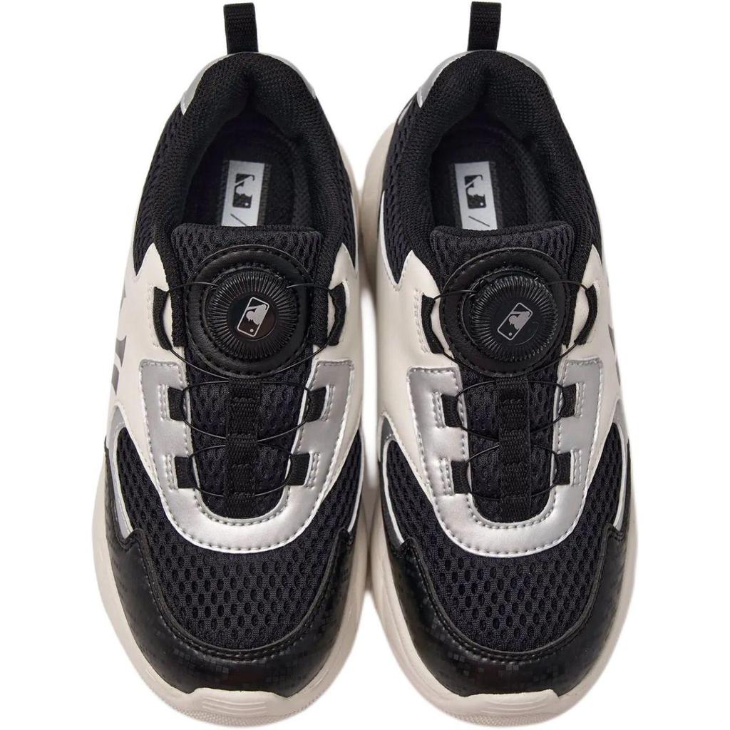 MLB New York Yankees Comfortable Soft Non-Slip Casual Shoes Kids sneakers Black White 7ASHCB55N-50BKS