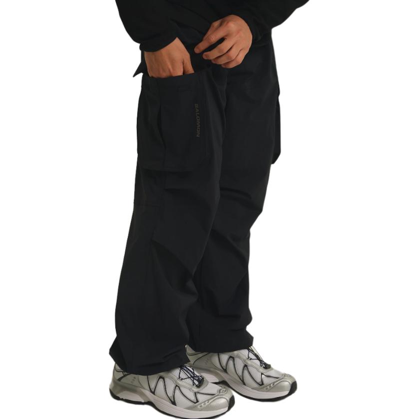 Salomon Solid Color Pocket Straight Leg Work Pants Unisex bottoms LC3009200