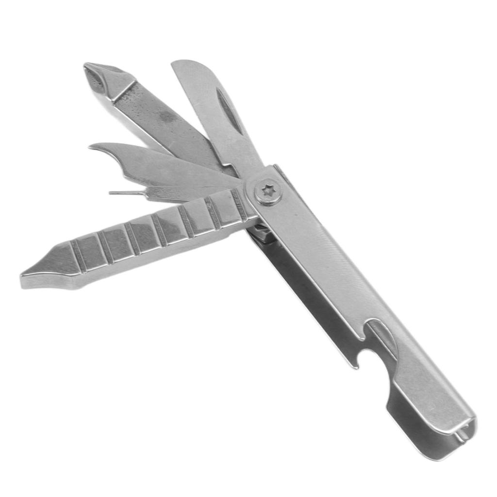 Bike Multitool Stainless Steel Bicycle Multi Tool Kit Outdoor Multifunctional Screwdriver Nail File Mini Knife Phone