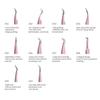 ANNAFRIS Fiber Tip Lash Tweezers Stainless Steel Eyelash Extension Tweezers Precise Fiber Anti-slip Tweezer Makeup Tools