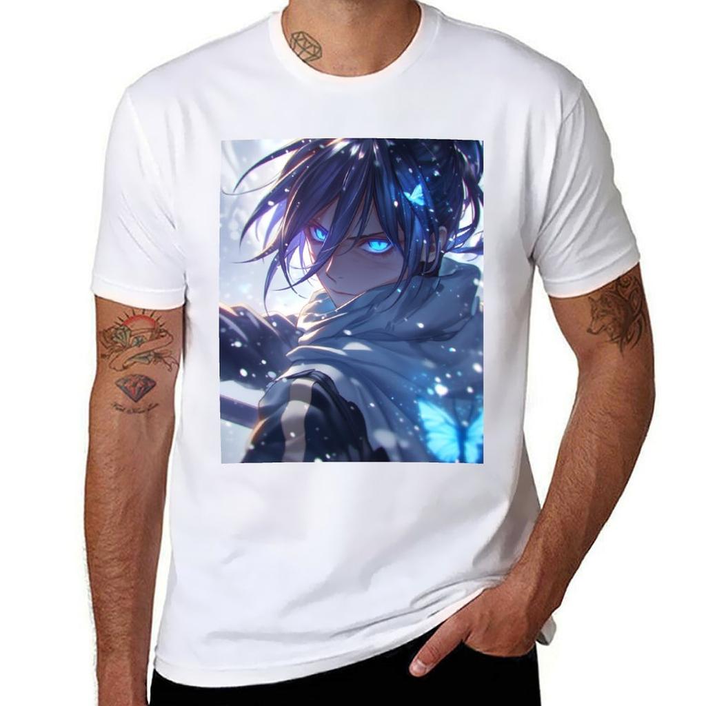 Noragami Yato 1 Tshirt Abstract Pattern Print Top