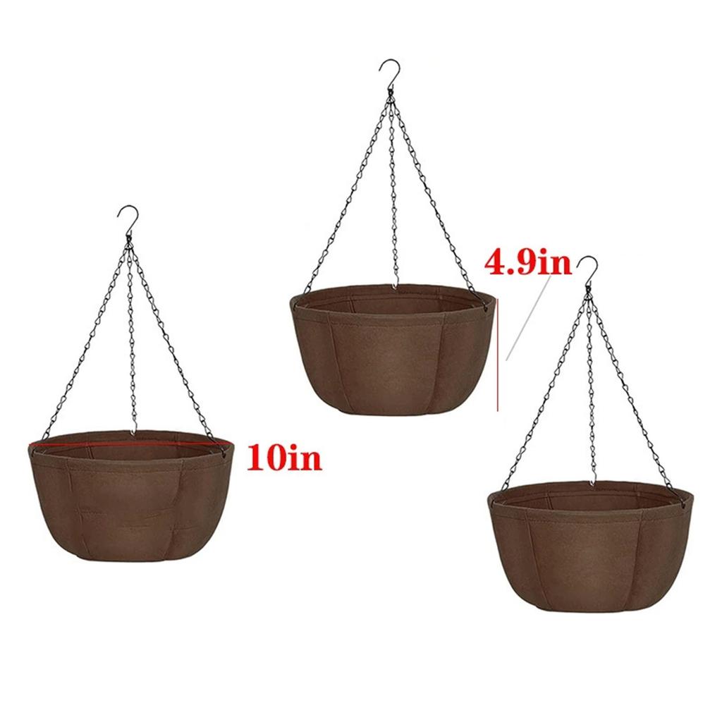 Hanging Plant Fake Plants with Pots, 3Pack Artificial Plants, Faux Anthurium Leaf Basket for Wall Home Room Indoor Outdoor Decor