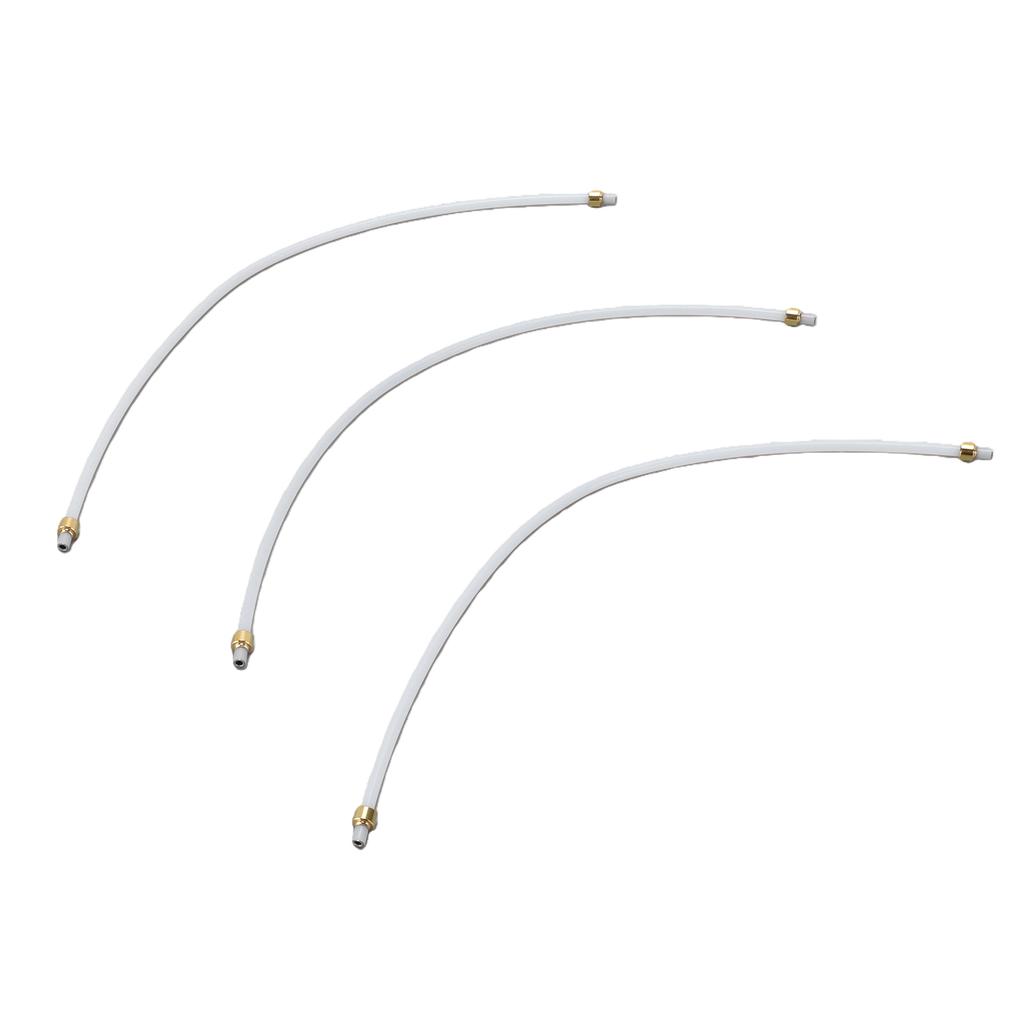3PCS Milk Tube Fit for Delonghi Coffee Machine 4mm Stainless Steel Plastic Milk Frother Hose Tubing Coffee Machine