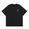 T-shirt estiva casual a maniche corte unisex con stampa logo triangolare bicolore del marchio di tendenza PALACE t