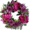 Artificial Flower Wreath Easter Valentines Day Hotel Restaurant Door Decorations