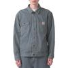 Levis SS25 Gestreiftes Muster Knopfverschluss Jacke Herrenjacken Hellblau A4820-0016