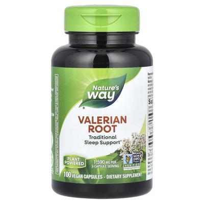 Valerian Root, 1,590Mg, 100 Veggie Caps (530Mg Per Capsule)