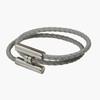 Stainless Steel Bracelet, Leather Woven Bracelet, Various Colors, Geometric Style, Light Luxury Style