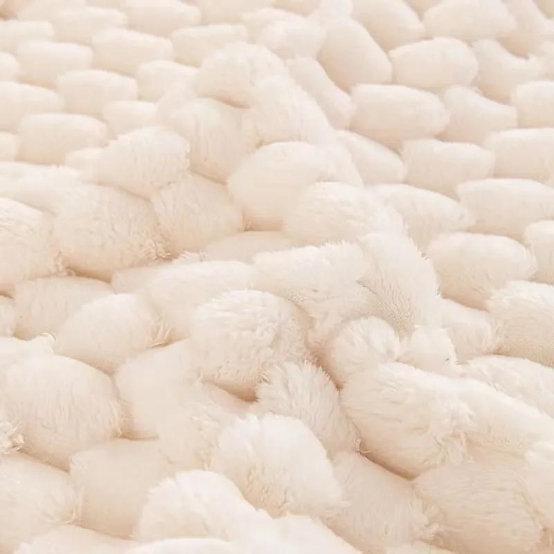 Winter Sofa Cover Thicken Plush Non-Slip Couch Cushion for Living Room Soft Universal Sofa Cover Back Towel Sectional Sofa Mat