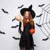 Bat Children Wizard Cap Spider Halloween Cosplay Accessories Halloween Wizard Hat  Festival
