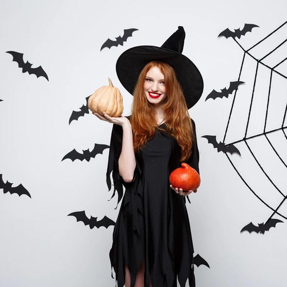 Bat Children Wizard Cap Spider Halloween Cosplay Accessories Halloween Wizard Hat  Festival