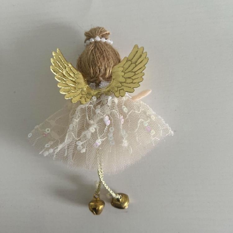 Reusable Textiles Angel Hanging Doll Ornamentation All Ages Safe Decors For Christmas Birthdays Special Event Decors