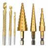 6/7Pcs Anti Rust Drilling Tool 4-12mm 4-20mm 4-32mm Quick Change Bits Set  Iron Drilling