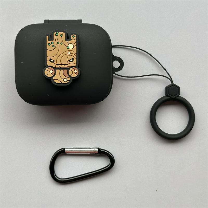 Applicable to real me Realme Buds Air8 wireless bluetooth headset case 1pro three-dimensional cartoon soft case