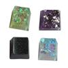 Keyboard Replacement Keycaps for Cherry MX Creative Handmade Customized OEM R4 Profile Resin Keycap 1 Pc