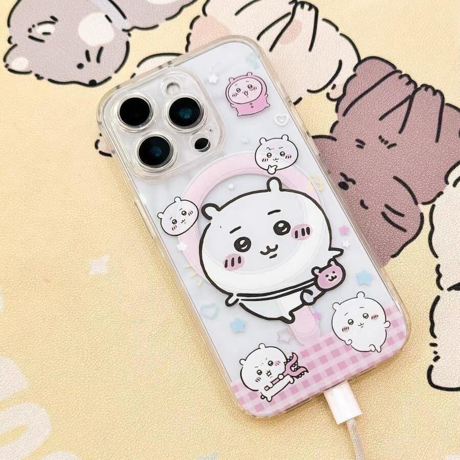 Usage Applies To Apple Iphone11 New 11 Magnetic Suction 11promax Cute Set 11 Transparent 11 with Bracket 11